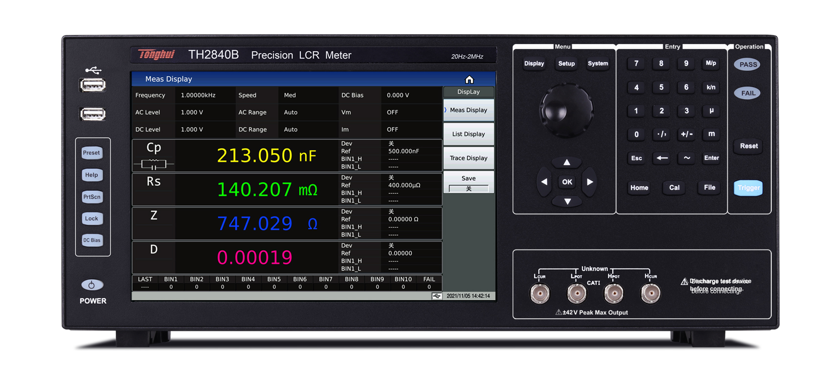 TH2840B 精密LCR数字电桥